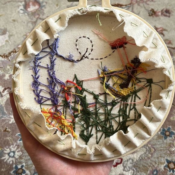 Embroidered Floral Motif - Picture 3 of 4